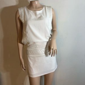 White Adren B. Dress size Small